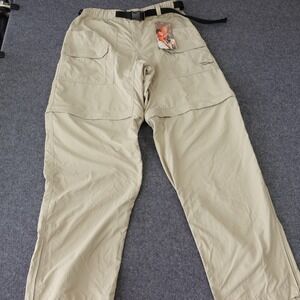 Tatoo Adventure Gear  Xpedition Convertible Pants Tan Mens XL NWT